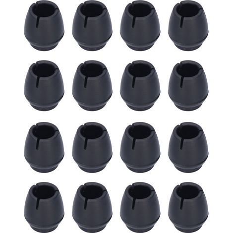 Protège-pieds antidérapants en silicone pour meubles, 16 pièces, embouts pour chaises et tables (1/5)