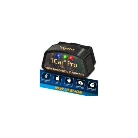 Lettore di codici di errore Vgate iCar Pro OBD2/OBDII Bluetooth 4.0 (BLE) con adattatore ELM327 per la diagnostica della spia del motore.