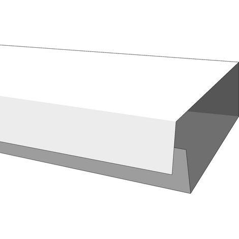 1PZ MINICANALINA ADESIVA CON COPERCHIO FRONTALE 10X10 H.200 (1/2)