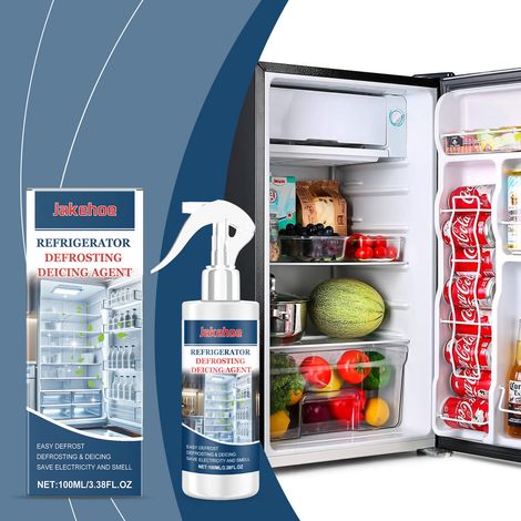 Abtaumittel für Kühlschränke und Gefrierschränke, Enteisungsmittel, Schneeschmelzmittel, Reinigungsmittel, Eisentfernungsmittel, Abtaumittel für Kühlräume – 100 ml -- DTEKGAZ (1/5)