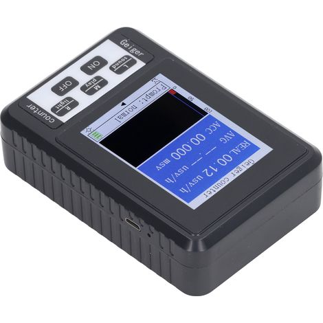 Compteur Geiger, détecteur de rayonnement nucléaire portable, moniteur de rayonnement bêta-gamma-X (1/5)