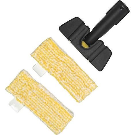 Handliches Dampfbürsten-Set für Kärcher Easyfix SC1 SC2 SC3 SC4 SC5 Dampfreiniger, Mikrofaser-Dampfmopp-Tücher, Ersatzteile (1/5)