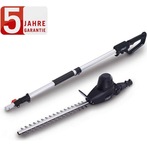 Einstellbare elektrische Heckenschere 230 V 500 W Klinge 45 cm Scheppach etht500