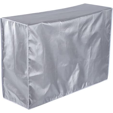 Funda más gruesa para aire acondicionado exterior, funda impermeable para aire acondicionado exterior, funda impermeable a prueba de polvo y nieve para unidad exterior para el hogar (1.5p (80x26x57)) (1/5)
