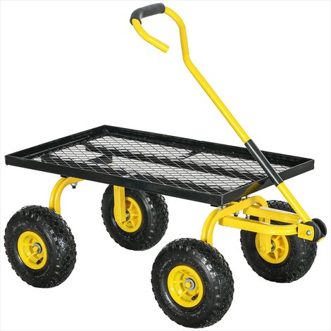 SunJet Chariot de jardin, chariot utilitaire extérieur - Réf. 2XK9NHEUXQY5 (1/5)