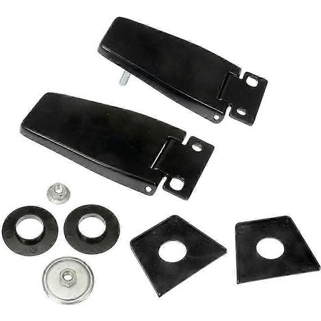 Charnières de vitre de hayon arrière pour Jeep Wrangler YJ TJ (1987-2006) - Référence : 926-119 5013722AA (1/5)
