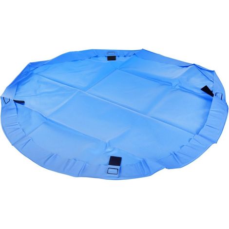 Copertura per piscina Trixie Azzurro Chiaro Ø 80 cm (1/4)