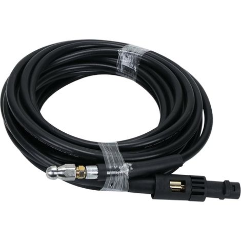 Tuyau de vidange flexible pour nettoyeur de tuyaux tuyau de nettoyage d'égout pour nettoyeur haute pression outil de drainage de nettoyage de voiture de 8 m (1/5)