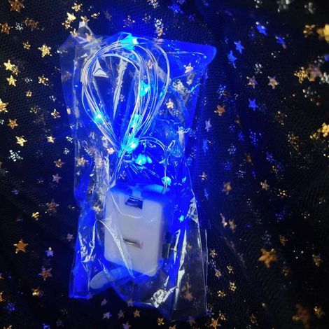 Guirlande Lumineuse Led Fil De Cuivre - 3 Modes Éclairage Décoration Gâteau Cadeau - Longueur 1 À 3 Mètres (1/5)