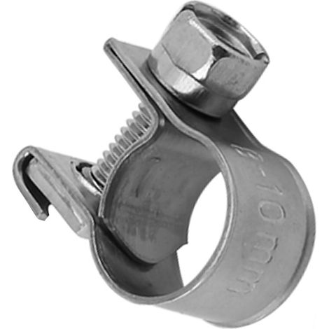 10 Edelstahl-Schlauchschellen für Kraftstoffleitungen, Durchmesser 6 mm bis 20 mm, verschiedene Größen erhältlich (1/5)