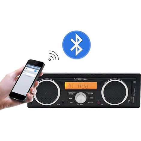 1-DIN-Autoradio mit MP3-Player, Bluetooth und Freisprecheinrichtung
