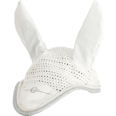 Kerbl Fliegenhaube Empara white Cob/Full Fliegenhaube (1/2)