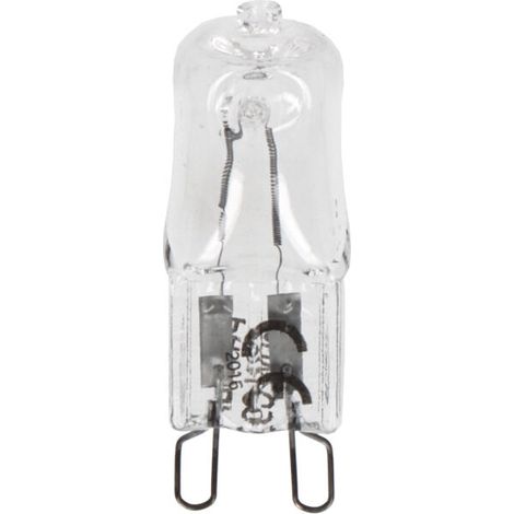 10 Halogen-Glühbirnen G-9 Fassungen 220V 35W 300lm 4,4cm