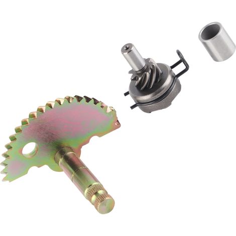 Kit Démarrage Kick Métal pour Scooter GY6 50/60/80, Pignon de Lanceur Moto, Pièce de Remplacement Résistante (1/5)