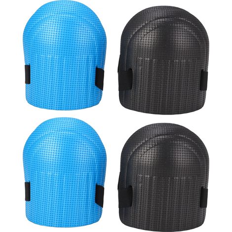 2 Pairs Gardening Knee Pads for Women Men EVA Lightweight Comfortable Flooring Kneepads for House Cleaning Construction Work