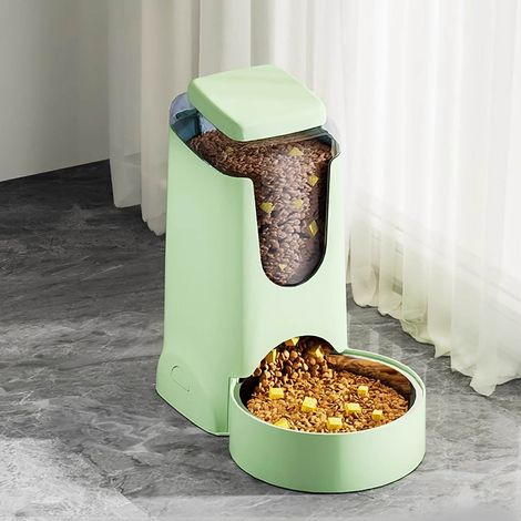 Distributeur Automatique - Capacité Élevée - Acier Inoxydable - Pour Aliments Pour Animaux - 1 Pièce (1/3)