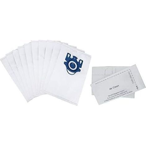 Zubehör für Haushaltsgeräte – Komplettes Set für Staubsauger der Typen C1, C2 und C3, kompatibel mit den Modellen S400I–S456I und S600–S658, inklusive 10 austauschbaren 3D-Effizienz-Ersatz-Tankbeuteln (1/4)