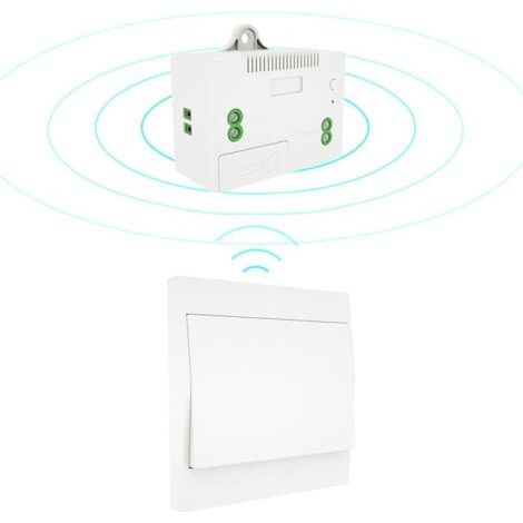 110-220V Interrupteur d'éclairage sans Fil et kit de récepteur Interrupteur Auto-alimenté Luminaire d'éclairage à télécommande (1/5)