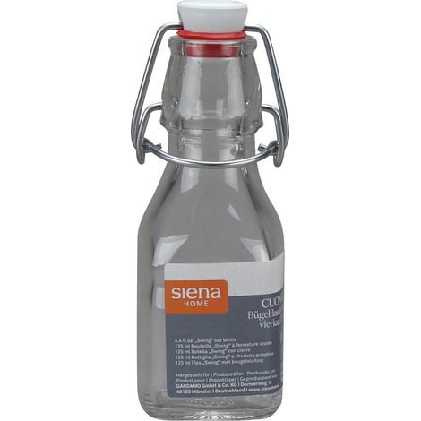 Bügelflasche "Cucinare" 125 ml vierkant (1/4)
