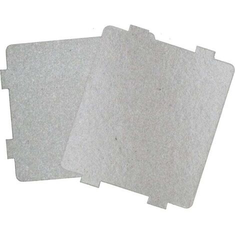 2 pièces de four à micro-ondes pièces de mica accessoires d'accessoires d'isolation thermique super épais, couvercle de guide d'ondes pour Frigidaire