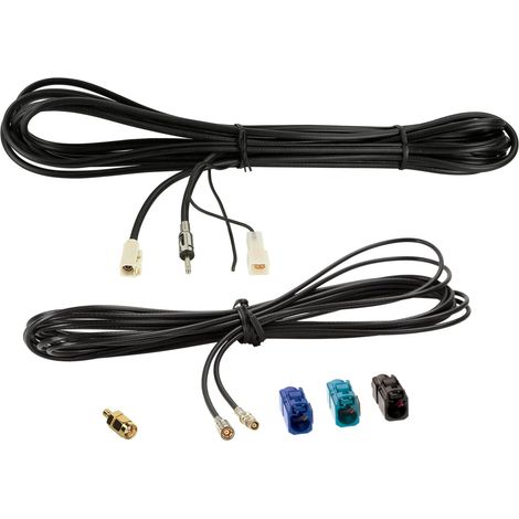 Kit de Cable Antenne Fakra-f- DIN-m- SMB-f- SMA-m- FM DAB+