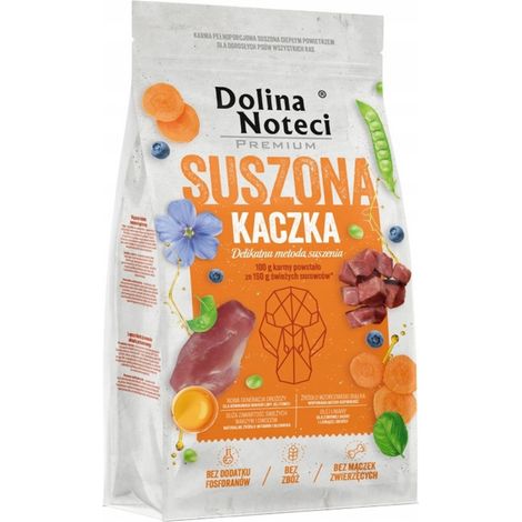 Croquettes pour chien Dolina Noteci Premium au canard, 9 kg (1/2)