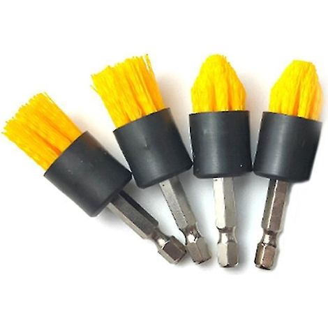 Ensemble de 4 accessoires de précision pour perceuse sans fil, brosses pour carrelage et joints (1/5)