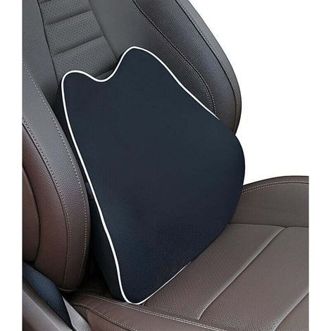 Coussin Lombaire Voiture,Coussin Chaise Bureau, Coussin Dos Coussin pour Chaise de Voiture, Coussin Siege Auto (1/4)