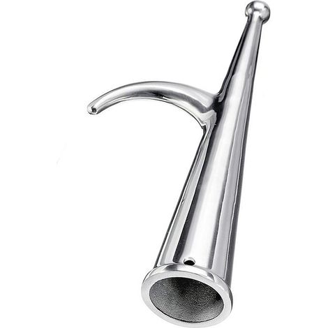 Crochet de remplacement en acier inoxydable 316 de qualité marine — Accessoire pour gaffe, bateau, radeau, kayak, embarcation et yacht
