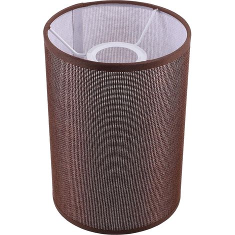 CCYKXAAbat-jour pour lampe de chevet, abat-jour en tissu à clipser, abat-jour de rechange pour lampe de table, abat-jour en fer, 27 cylindres (1/5)
