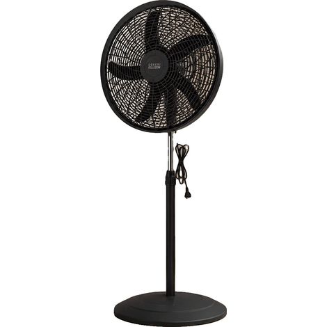 Ventilatore 3 in 1, versatile, con altezza regolabile, NERO (1/2)
