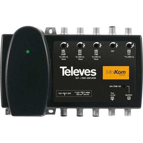 4E/1S FM-BIII-UFH-FI LTE790 Minikom 4E/1S TV Central Station