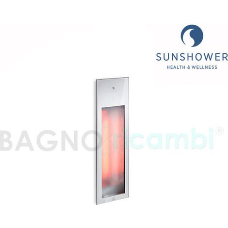 Lampada a infrarossi naturale Solarium Bianca Sunshower Pure PURE 80073