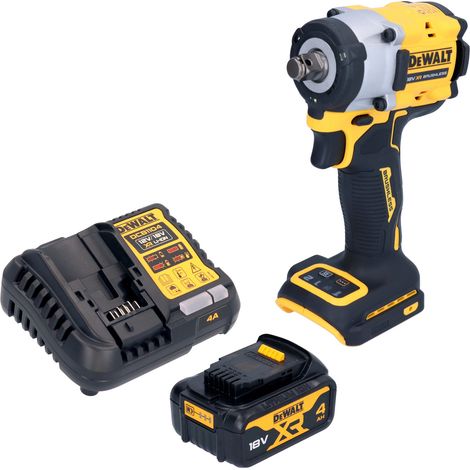 Llave de impacto sin cable DeWalt DCF 921 NT 18 V 400 Nm 1/2" sin escobillas + TSTAK - sin batería, sin cargador (1/5)