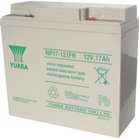 Batterie Plomb Yuasa 12V 17Ah NP17-12FR