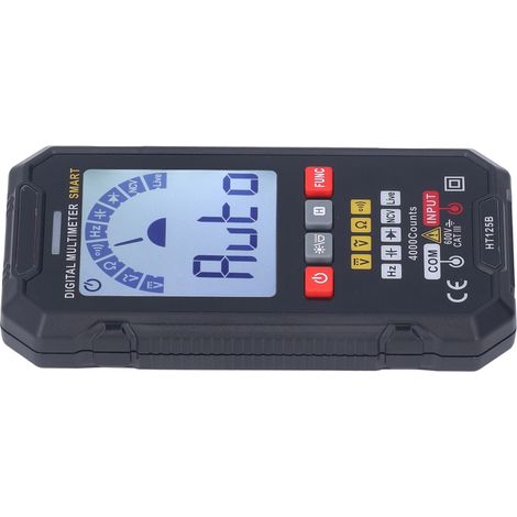 Hochpräzises digitales Multimeter mit LCD-Bildschirm, Volt-Ohm-Tester, AC/DC-Spannungs- und Widerstandsmessgerät (1/5)