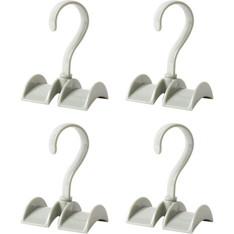 Porte-Sacs Pivotant - Porte-Accessoires Polyvalent pour Sacs Ceintures Écharpes Cravates Chapeaux - 4 Pièces (1/5)