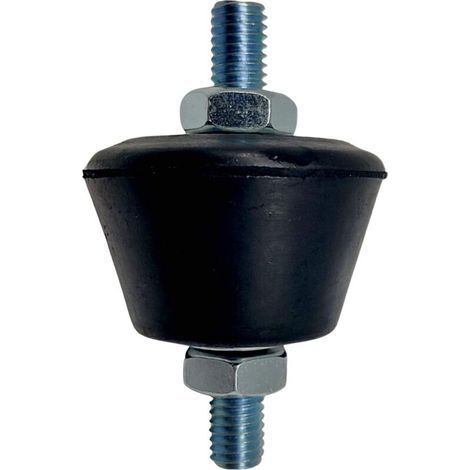 Ersandy – M8 Antivibrations-Konusdämpfer – 4er-Set mit Muttern und Unterlegscheiben – Abriebfestes Gummi – Wandmontage für Klimaanlagen (1/5)