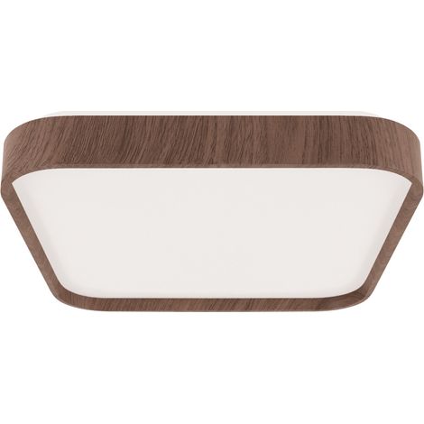 Plafoniera a LED 24W 2650lm 4100K rovere quadrata monocromatica Ideus 04161 (1/2)