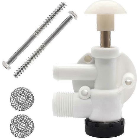 Kit de réparation pour toilettes de remorque avec vanne d'eau pour systèmes EcoVac Vacuflush 2025 (1/4)