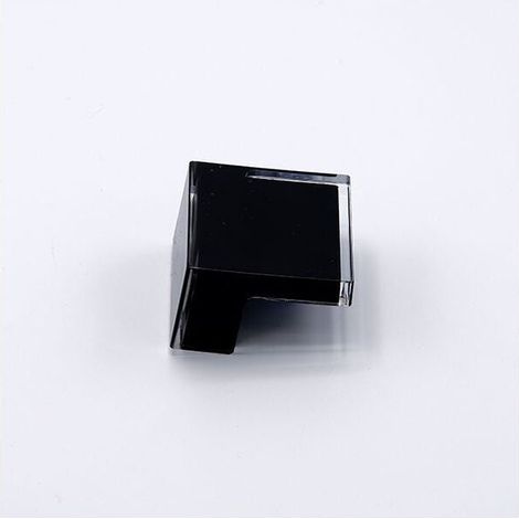 Maniglia a elle in stampato nero 45x41x25mm - 603 Soul