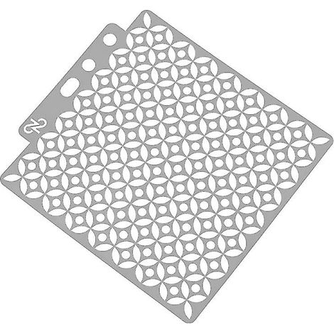 1 pochoir de dessin pratique (1/3)