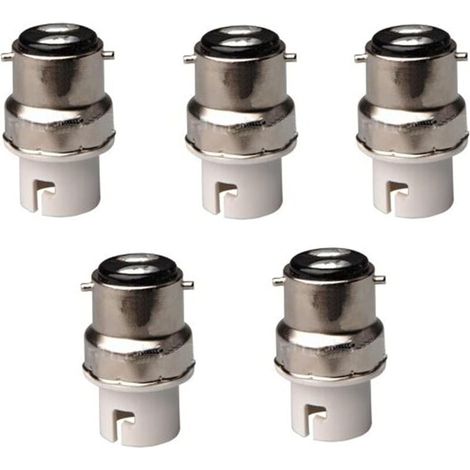 YMYNY 5 Stück B22 auf B15 / BA15D / B15D oder LED-Lampenadapter (1/3)