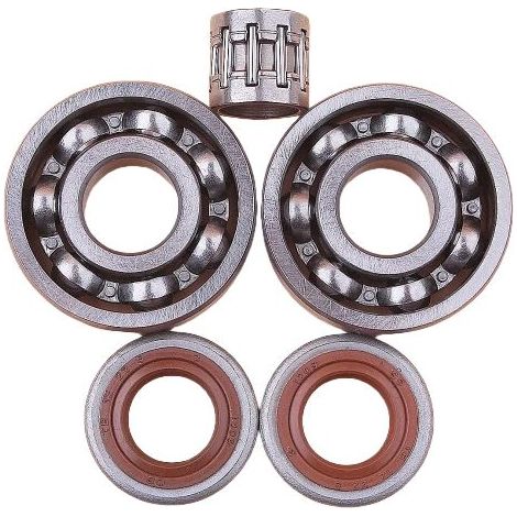 Kit Roulements + Joints Spi + Cage à Aiguilles pour Débroussailleuse STIHL FS350 FS400 FS450 FS480 FSR450
