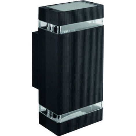 Luminaire de façade OE-3C 2xGU10 IP54 230V noir EC79034