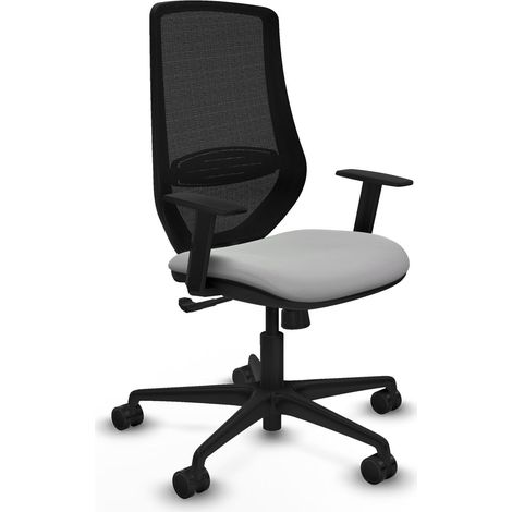 Piqueras y Crespo Mardos Silla de oficina gris claro