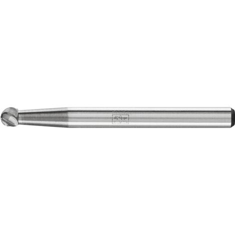 PFERD TOOLS Hartmetall Hochleistungsfrässtift ALU Kugel KUD Ø 03x02mm Schaft-Ø 3mm für Alu/NE Metalle