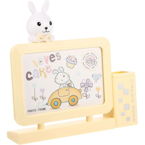 Cadre Photo Lapin Dessin Animé 6 Pouces Porte-photo pour de Garçons Et Filles Et Décoration de Bureau (1/5)