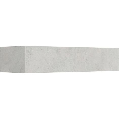 Hängekonsole Urban Slimline 2 Schubladen Push-to-open Stein (1/5)