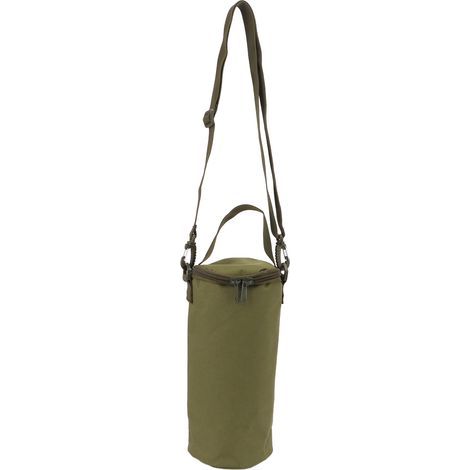 Sac de Transport pour Bouteille de Gaz et Équipement de Camping avec Bretelle et Double Fermeture Éclair, Vert (1/5)